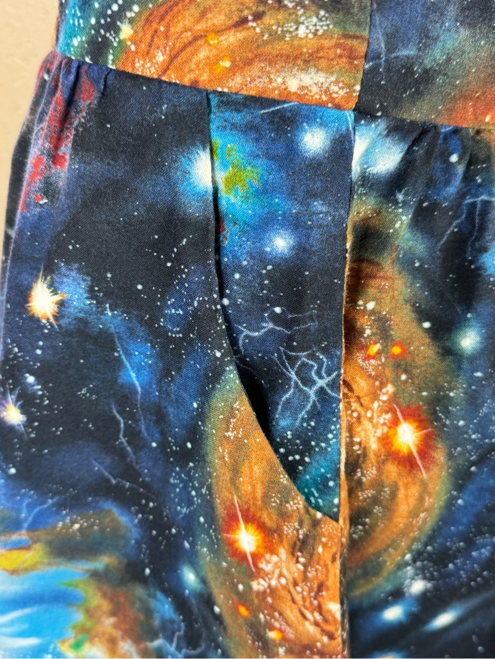 ModCloth Galaxy Print Sleeveless Skater Dress in Medium - Picture 8 of 17